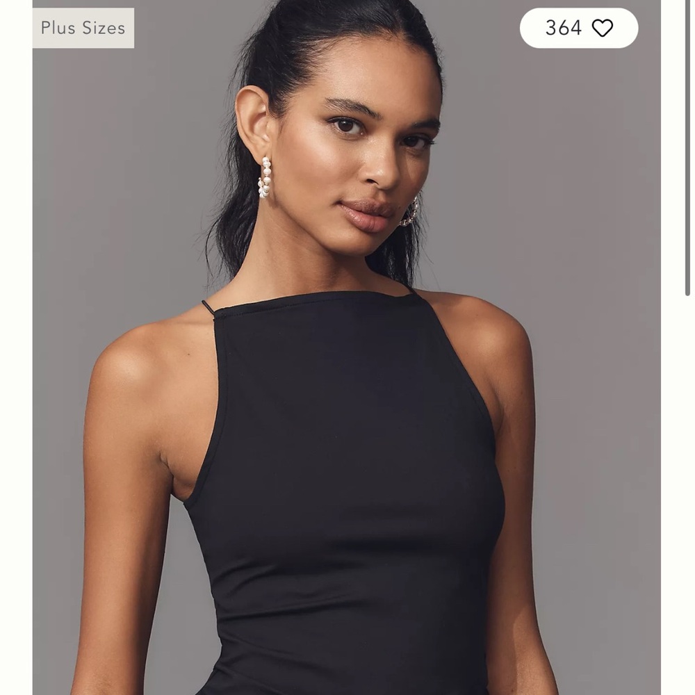 Anthropologie Black onyx top